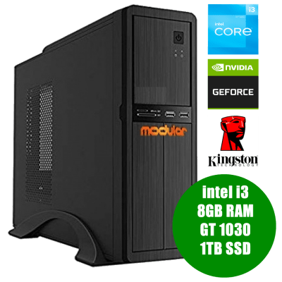 MODULAR PC i3 12100F GT1030 HTPC INTEL LIVE