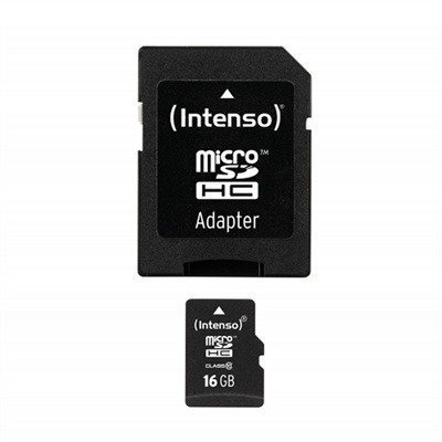Tarjeta microSDHC Intenso 16GB Class 10