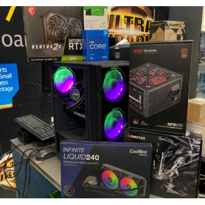 PC GAMING I7 12700KF RTX 5060 16GB 1TB NVME