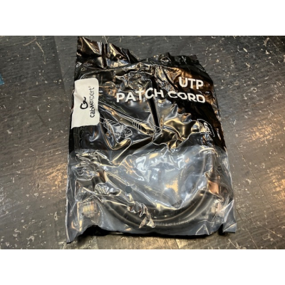 Cable Rj45 Cat6 UTP 2m Negro