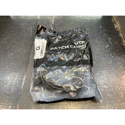 Cable Rj45 Cat6 UTP 5m Negro