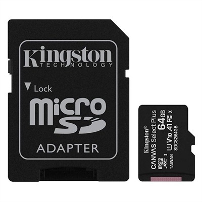 Tarjeta SD XC  Kingston 64GB