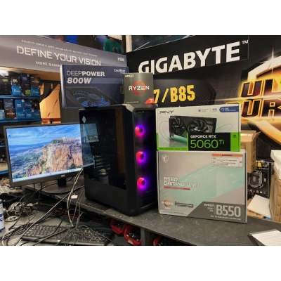 PC INTERNET RYZEN 5800X RTX 5060TI 32GB 1TB NVME