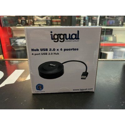 Hub 4 x Usb 2.0 Iggual