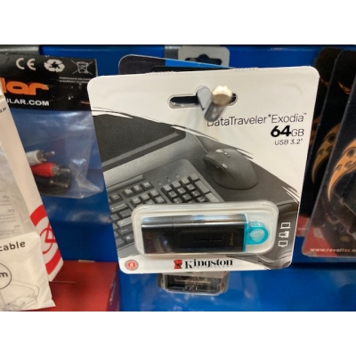 Pendrive 64GB Kingston DataTraveler DTX 