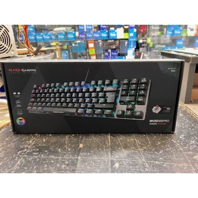 Teclado Mars Gaming MKREVO Pro RGB TKL
