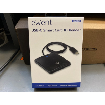  Lector Tarjetas USB-C/ DNI Ewent EW105