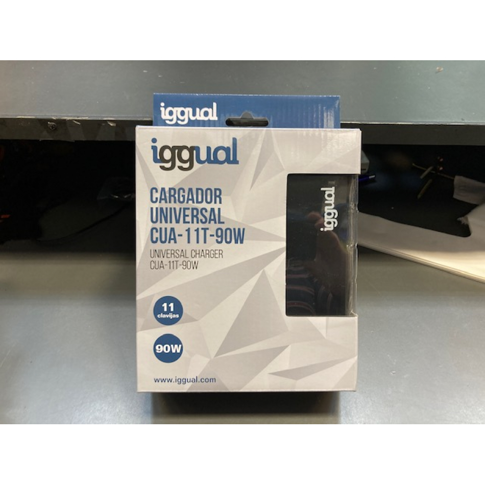 iggual CUA-11T Automático 90W Universal - Cargador Portátil
