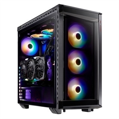 Caja Atx XPG Battlecruiser ARGB Negra