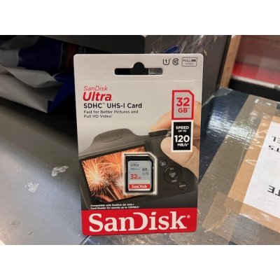 Tarjeta SDXC 32GB SanDisk Ultra 120MB/s