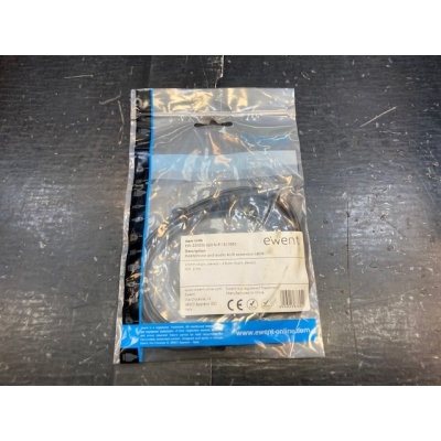 Cable Jack M a Jack H 3,5mm  2m