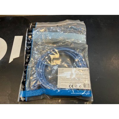 Cable Rj45 Cat6 UTP 3m Azul