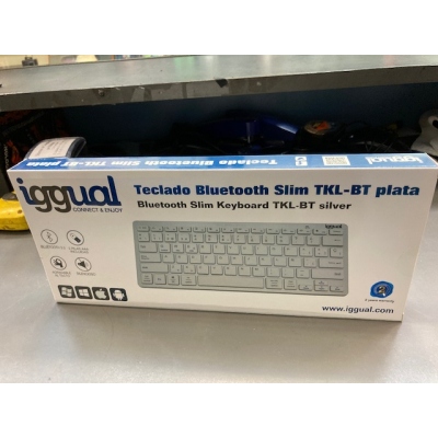 Teclado Bluetooth Slim iggual  TKL-BT 