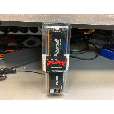 Dimm Kingston 16GB DDR 3200Mhz Fury Beast  