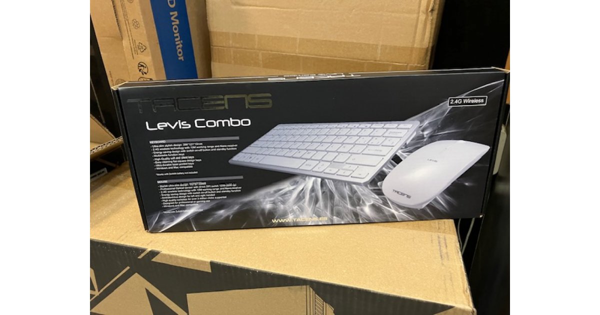 Tacens LEVIS COMBO juego de teclado y raton en Modular Technology