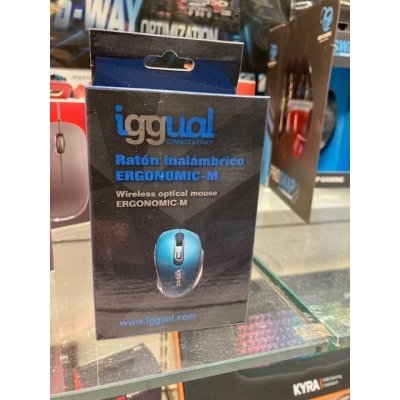 Ratón iggual  COM-Ergonomic-X-1600Dpi