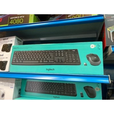 Kit Teclado+Raton Logitech MK270