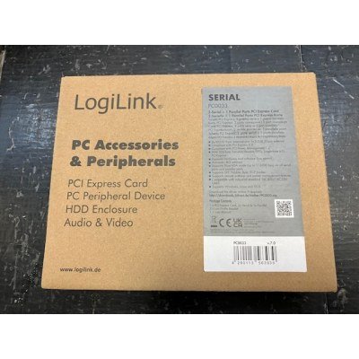 Tarjeta Puerto Paralelo + 2 x Com Logilink