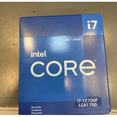 Intel Core I7 12700F 4,9GHZ 25MB