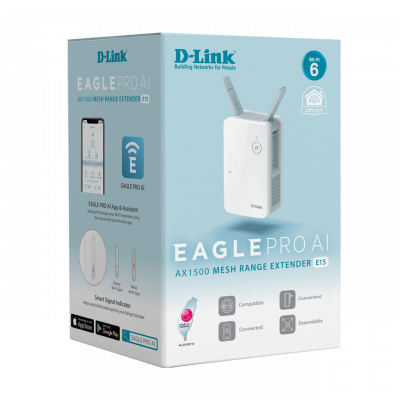 Repetidor Wifi D-link E15 Eagle Pro AI AX1500