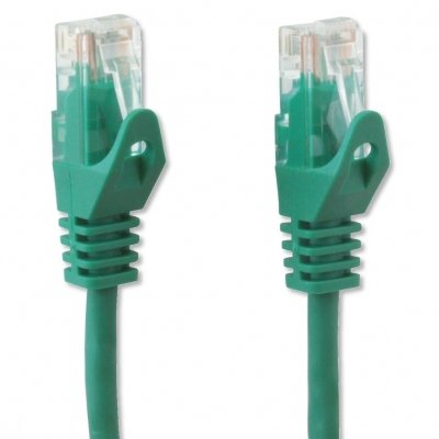 Cable Rj45  Cat6 UTP 0.3m Verde