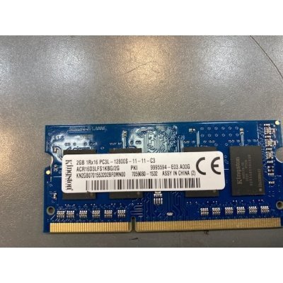 SODIMM 2GB DDR3L 1600MHZ KINGSTON
