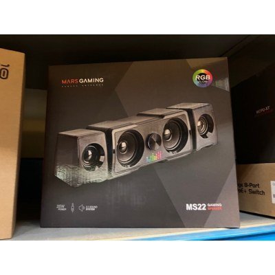 Altavoces Mars Gaming MS22  Negro