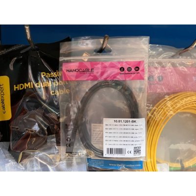 Cable Usb C M a Micro B M 1m