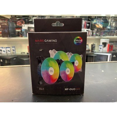 Kit 2xVentiladores Mars Gaming  MFDUO