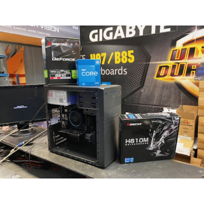 PC OFFICE I5 12400F 8GB 500GB NVME GT210 1GB