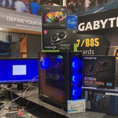 PC GAMING I7 12700F RTX 5070 16GB 1TB NVME