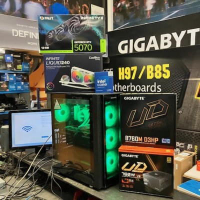 PC GAMING I7 12700F RTX 5070 32GB DDR5 1TB NVME