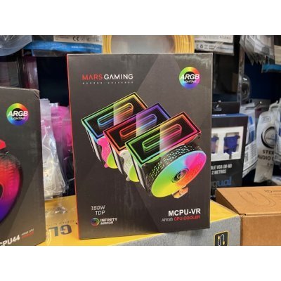 Ventilador Mars Gaming MCPU-VR Dual 4X HP 180W