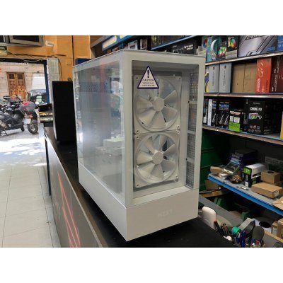 Caja Atx NZXT H5 Elite Blanco