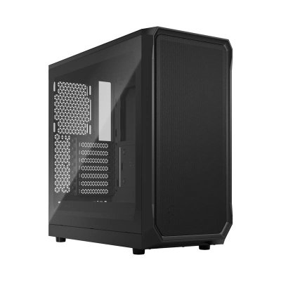 Caja Atx Fractal Focus 2 TG Negra
