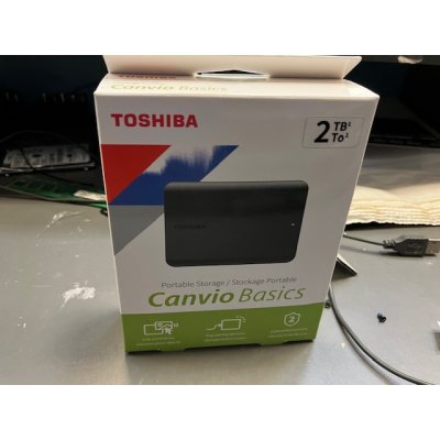 Disco duro externo 2.5 2TB Toshiba Canvio