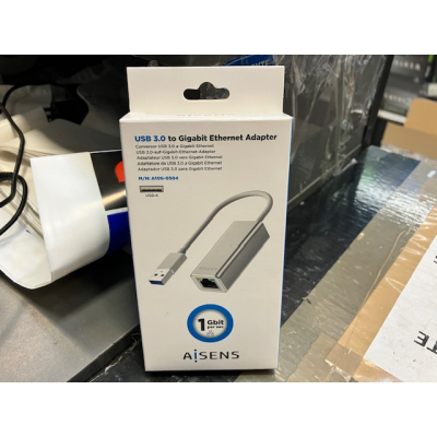 Aisens Conversor USB 3.0 a ethernet 15cm