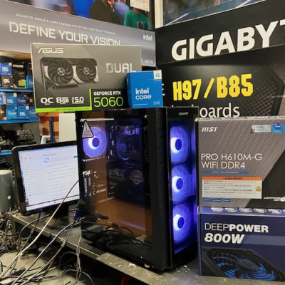 PC GAMING I5 14400F RTX 5060 16GB 1TB NVME