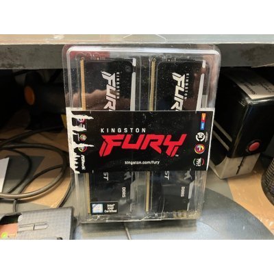 Kit 2xDimm Kingston 16GB DDR5 5600Mhz Fury Beast KF556C40BBAK2-32