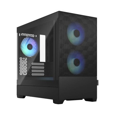 Caja Atx Fractal Design Pop Air ARGB TG Negro