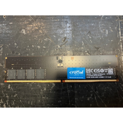 Dimm Crucial 32GB CL40 4800MHz DDR5 CT32G48C40U5