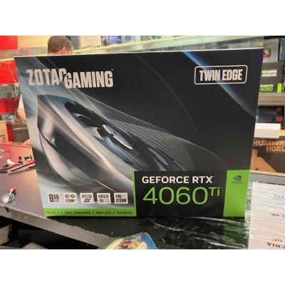 Tarjeta Gráfica Zotac RTX 4060 Ti 8GB GDDR6 DLSS3 Twin Edge