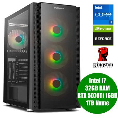 MODULAR GAMER I7 14700KF RTX 5070TI 32GB 1TB NVME WIFI6