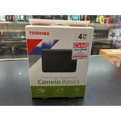 Disco duro externo 2.5 4TB Toshiba Canvio