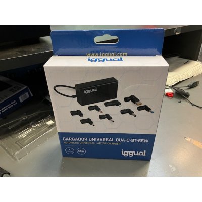 Cargador Universal Iggual CUA-C-8T-65W