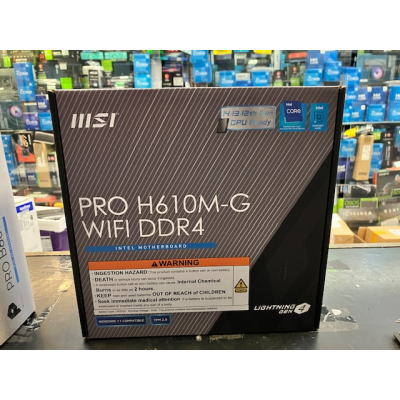Placa MSI Pro H610M-G Wifi