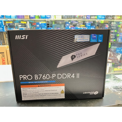 Placa Msi Pro B760-P D4 II
