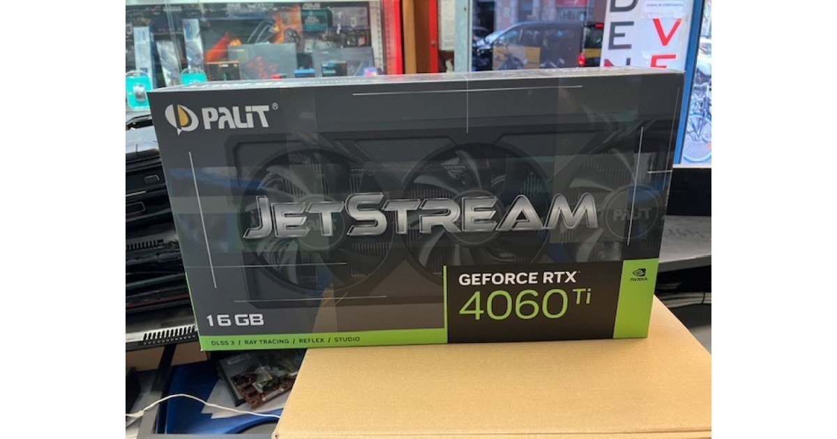 Palit RTX 4060 TI Jetstream 16GB 2 év GARIVAL - HardverApró