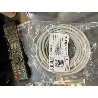 CABLE RJ45 CAT6A UTP 5M GRIS