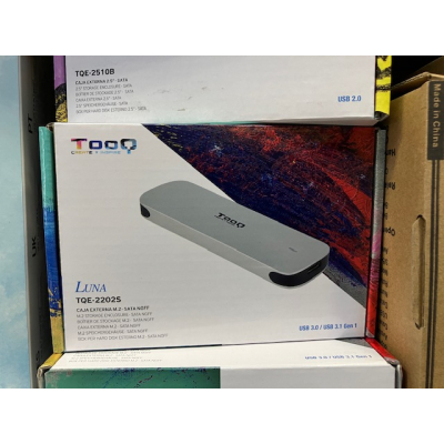 CAJA EXTERNA SSD M.2 SATA NGFF USB 3.1 TOOQ